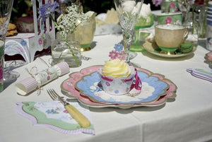 Love in the Afternoon <br> Side Plates (12) - Sweet Maries Party Shop