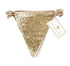 Luxe Gold <br> Glitter Bunting