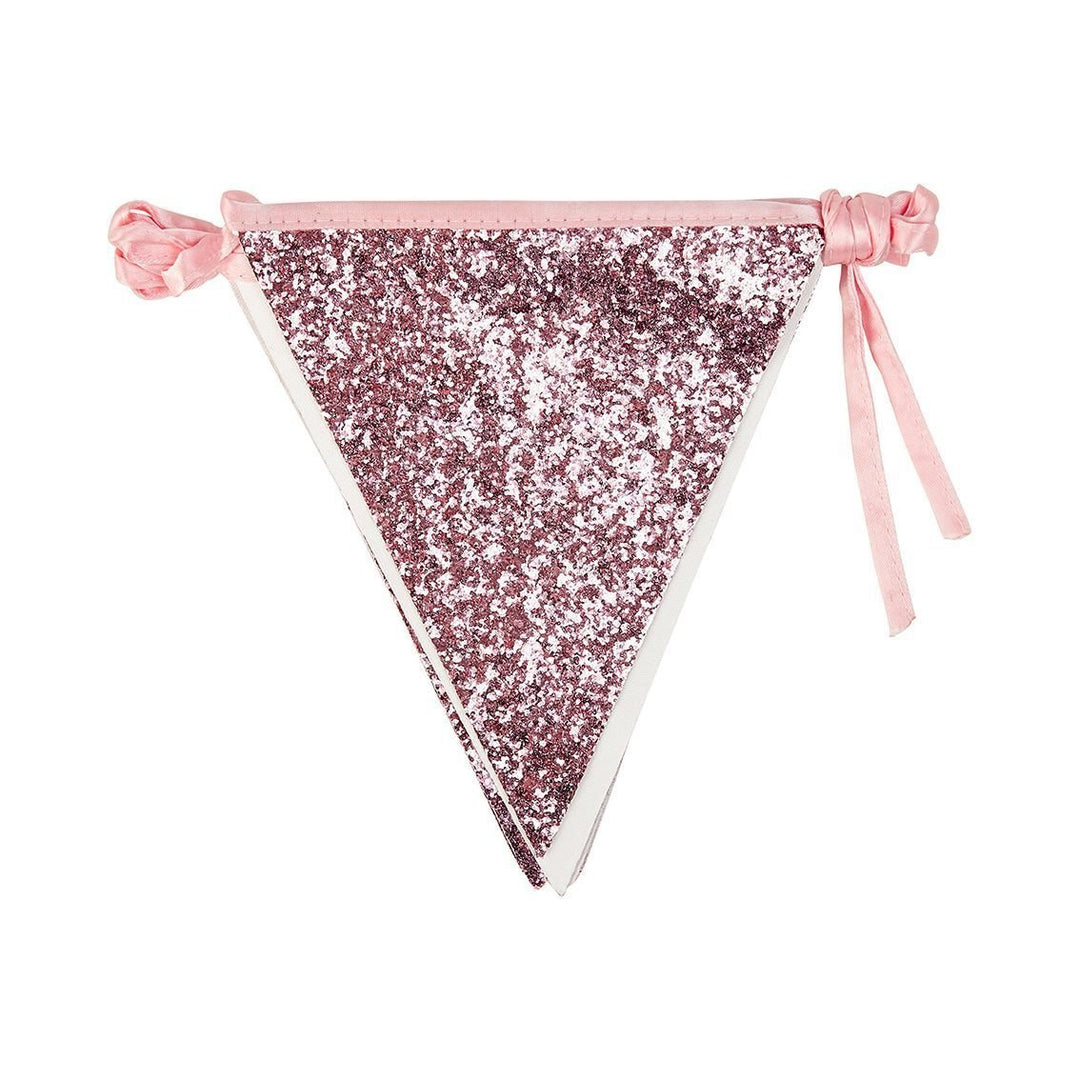 Luxe Pink <br> Glitter Bunting - Sweet Maries Party Shop