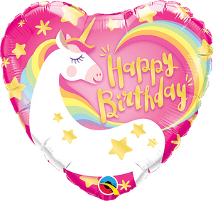 Magical Unicorn <br> Happy Birthday - Sweet Maries Party Shop