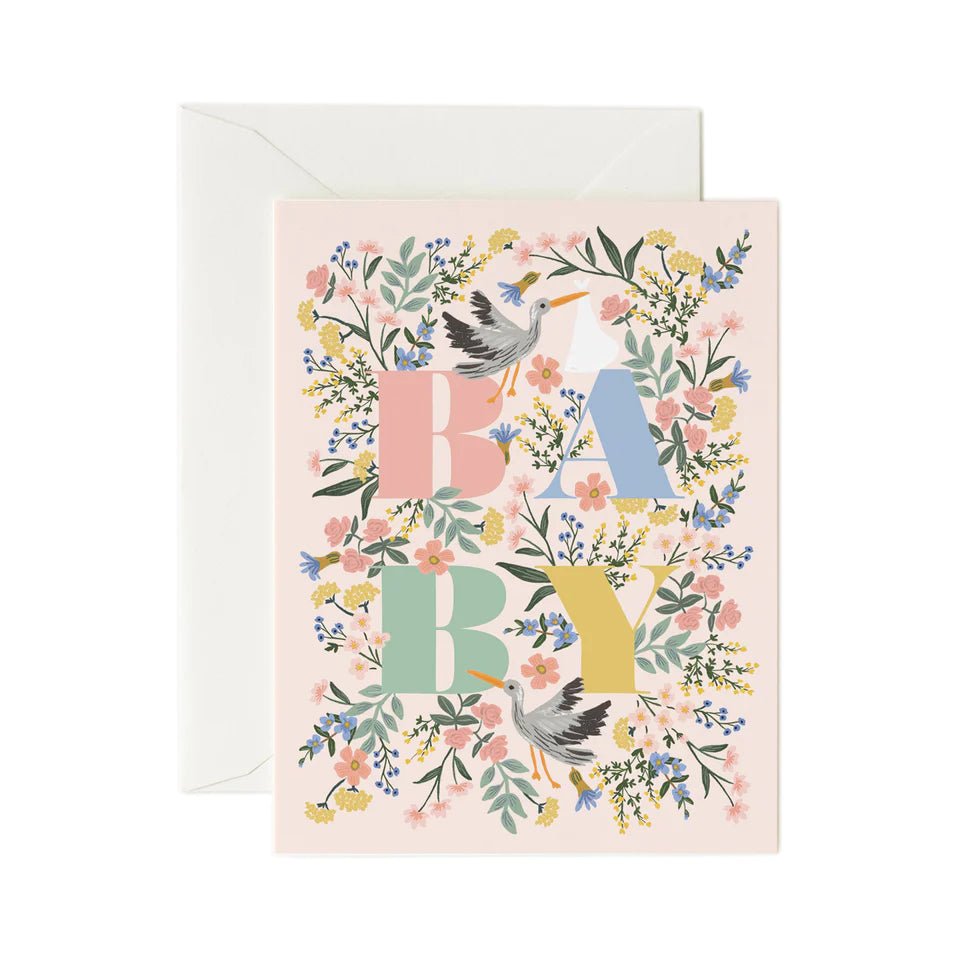 Mayfair <br> Baby Card - Sweet Maries Party Shop