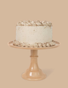 Melamine Cake Stand <br> Latte Brown - Sweet Maries Party Shop