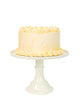 Melamine Cake Stand <br> Linen White - Sweet Maries Party Shop