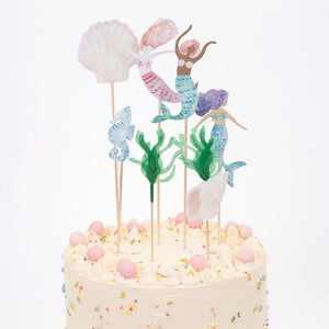 Mermaid <br> Cake Toppers - Sweet Maries Party Shop