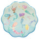 Mermaid Swimming <br> Plates (8) - Sweet Maries Party Shop