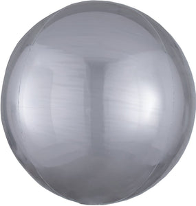 Metallic Silver <br> Orbz Balloon - Sweet Maries Party Shop