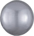 Metallic Silver <br> Orbz Balloon