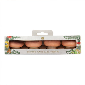Midnight Forest Mushroom <br> Place Card Holders (4) - Sweet Maries Party Shop