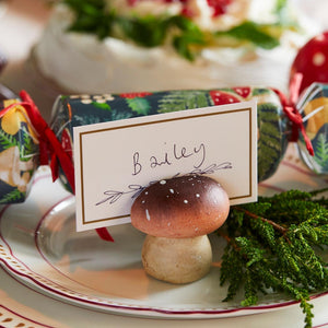 Midnight Forest Mushroom <br> Place Card Holders (4) - Sweet Maries Party Shop