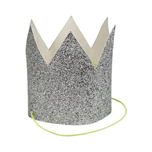 Mini Silver Crowns <br> Set of 8 - Sweet Maries Party Shop