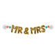 Mr & Mrs <br> Balloon Garland Kit - Sweet Maries Party Shop
