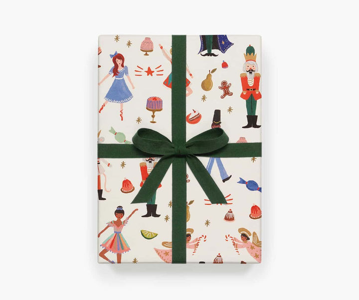 Nutcracker <br> Gift Wrap Roll - Sweet Maries Party Shop