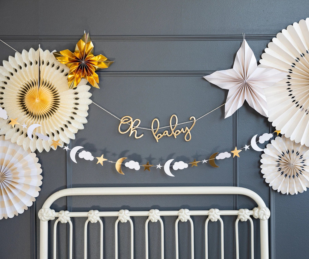 Oh Baby <br> Banner Set - Sweet Maries Party Shop