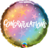 Ombre and Stars <br> Congratulations Balloon