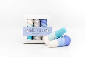 Ombré Narwhal Horns <br> Chalk - Set of 3 - Sweet Maries Party Shop