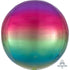 Bright Rainbow <br> Ombré Orbz Balloon