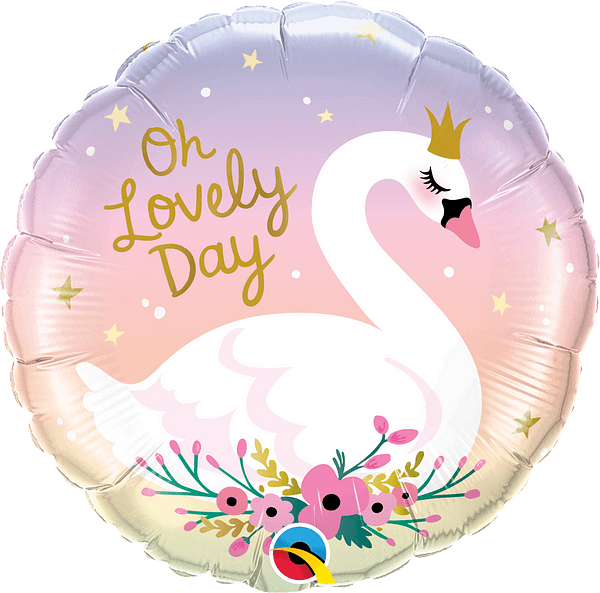 Ombre Swan <br> Oh Lovely Day - Sweet Maries Party Shop