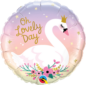 Ombre Swan <br> Oh Lovely Day - Sweet Maries Party Shop
