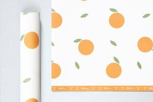 Oranges Print <br> Gift Wrap Sheet - Sweet Maries Party Shop