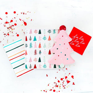 Oui Party <br> Frosting Tree Plates (8) - Sweet Maries Party Shop