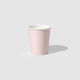 Pale Pink <br> Pinstripe Cups (10pc) - Sweet Maries Party Shop