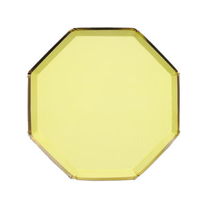 Pale Yellow <br> Side Plates (8) - Sweet Maries Party Shop