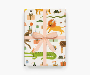 Party Animals <br> Wrapping Sheets (3) - Sweet Maries Party Shop