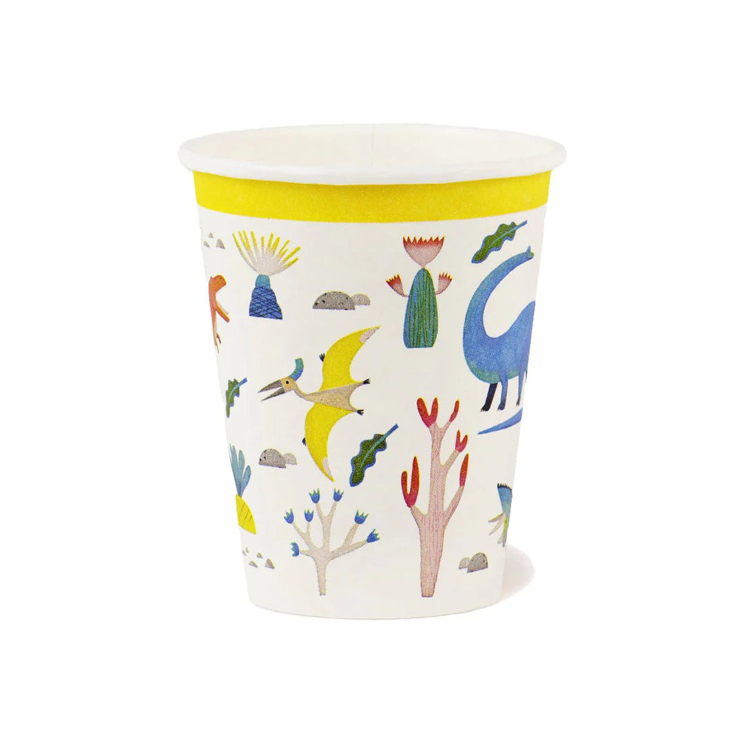 Party Dinosaur <br> Paper Cups (8) - Sweet Maries Party Shop