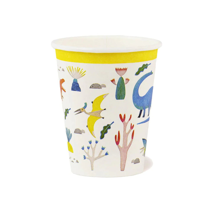 Party Dinosaur <br> Paper Cups (8) - Sweet Maries Party Shop