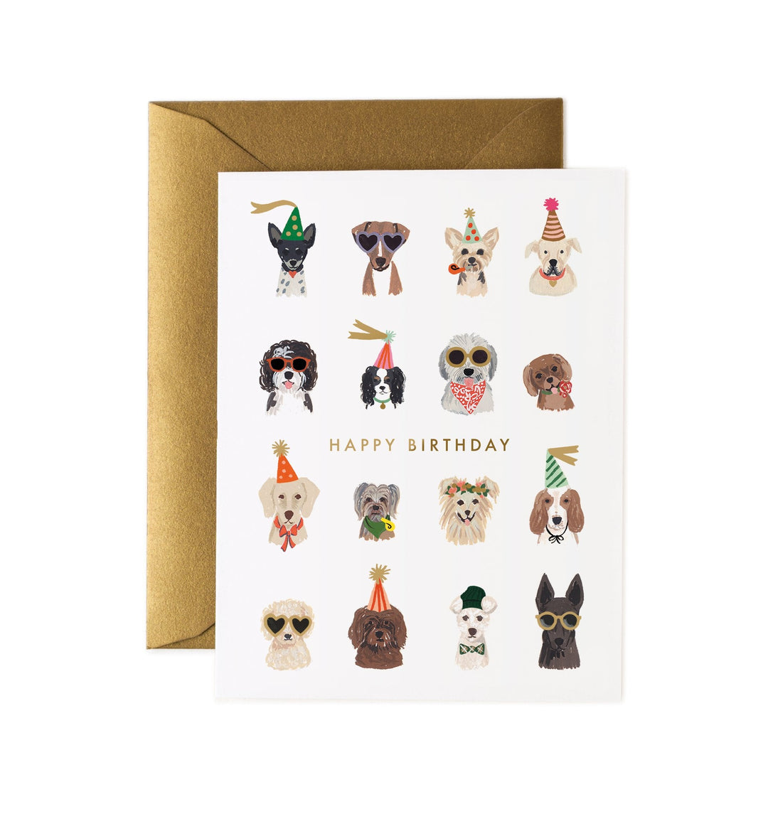 Party Pups <br> Birthday Card - Sweet Maries Party Shop