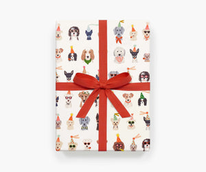 Party Pups <br> Wrapping Sheets (3) - Sweet Maries Party Shop