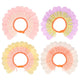 Pastel Flower <br> Paper Bonnets (4) - Sweet Maries Party Shop