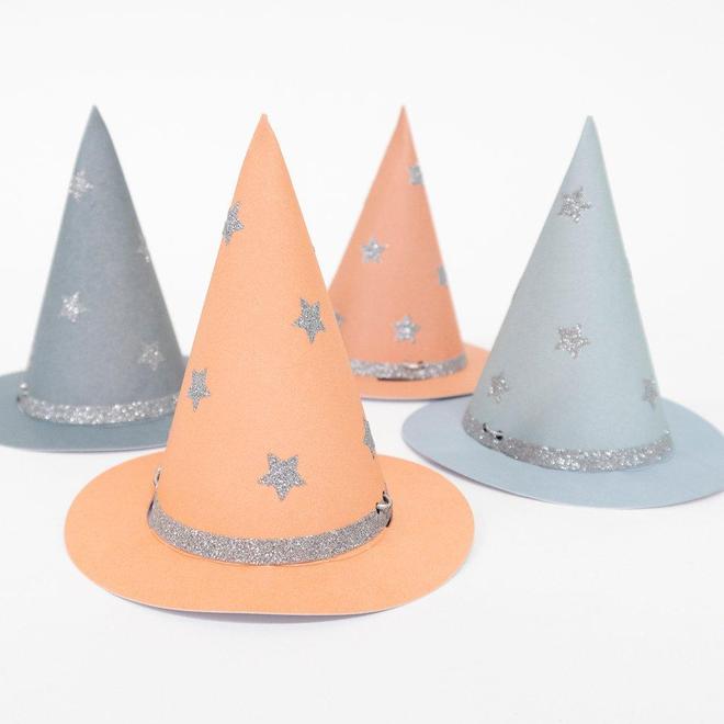 Pastel Halloween <br> Mini Witch Hats - Sweet Maries Party Shop