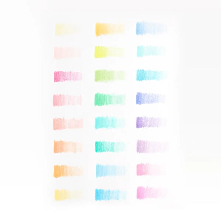 Pastel Hues <br> Coloured Pencils - Sweet Maries Party Shop