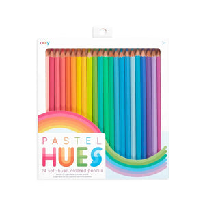 Pastel Hues <br> Coloured Pencils - Sweet Maries Party Shop