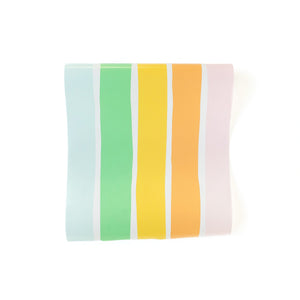 Pastel Rainbow <br> Paper Table Runner - Sweet Maries Party Shop