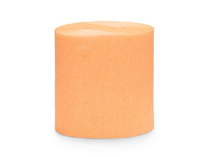 Peach Crepe Paper <br> Streamer Rolls (4) - Sweet Maries Party Shop
