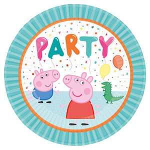 Peppa Pig <br> Party Plates (8) - Sweet Maries Party Shop