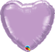 Personalised Pearl Lavendar <br> Heart Balloon - Sweet Maries Party Shop