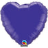 Personalised Purple <br> Heart Balloon
