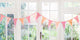 Pink Happy Birthday <br> Fabric Flag Bunting - Sweet Maries Party Shop