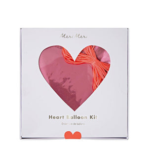Pink Heart <br> Foil Balloons (6) - Sweet Maries Party Shop