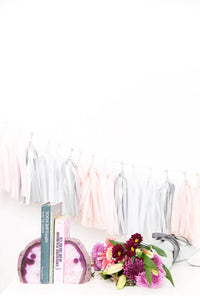 Pink Quartz Tassel <br> Garland Kit - Sweet Maries Party Shop
