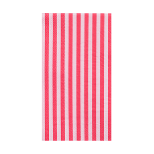 Pink Striped <br> Guest Napkins (16) - Sweet Maries Party Shop