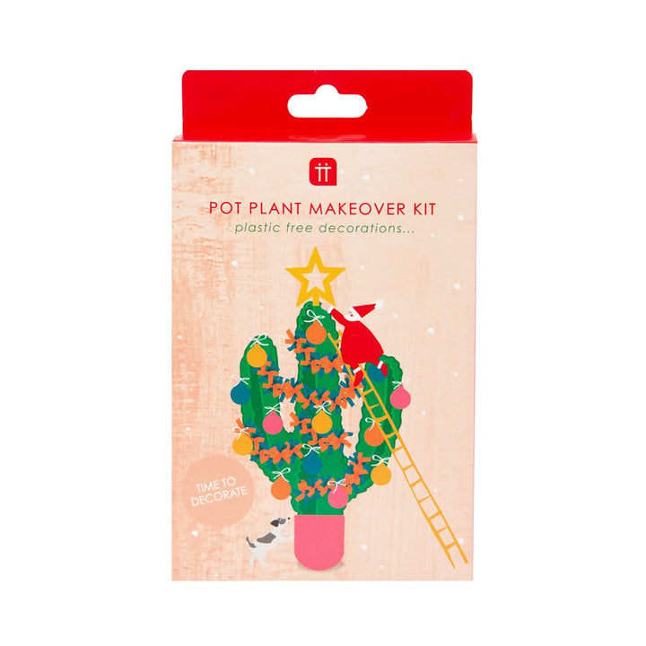 Pot Plant <BR> Christmas Decorations - Sweet Maries Party Shop