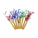 Rainbow <br> Party Blowers (8) - Sweet Maries Party Shop