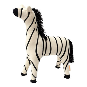 Ray The Zebra <br> Knitted Toy - Sweet Maries Party Shop