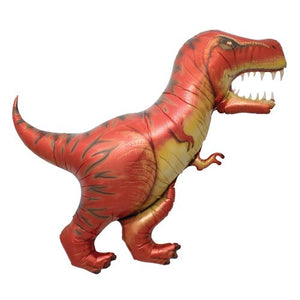 Red T-Rex Dinosaur <br> 37”/91cm - Sweet Maries Party Shop