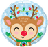 Reindeer & Christmas Lights <br> 18"/46cm