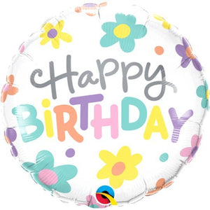 Retro Daisies <br> Happy Birthday - Sweet Maries Party Shop